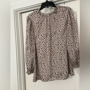 Women’s Blouse/spotted print